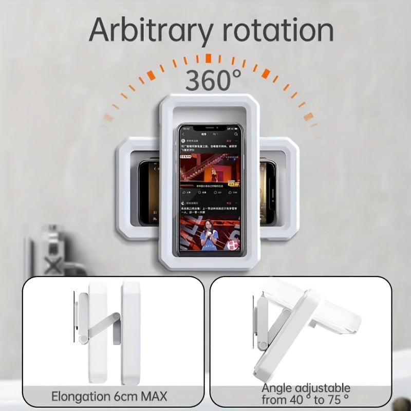 Waterproof phone holder